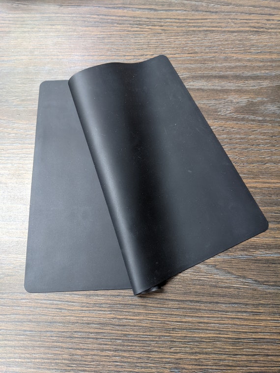 Large Silicone Mat Mold Black 13 X 16 for Resin Hot Glue Paint Plaster Pour  Protect Clean 