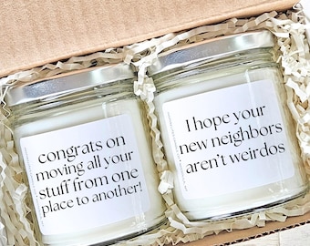 Funny New Home Gift, Housewarming Candle Gift, Real Estate Agent Closing Gift, First Home Gift House Warming Gift, New Home Congratulations