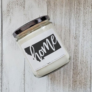 Montana Home, Montana Gifts, Made in Montana Candle Gift, Montana Housewarming Gift, Housewarming Gift For Friend, New Home in Montana
