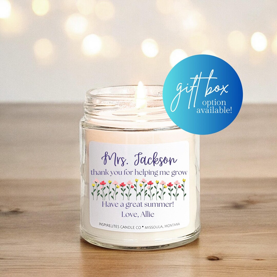Personalized Teacher Appreciation Gift Summer Break Gift for Teacher ...