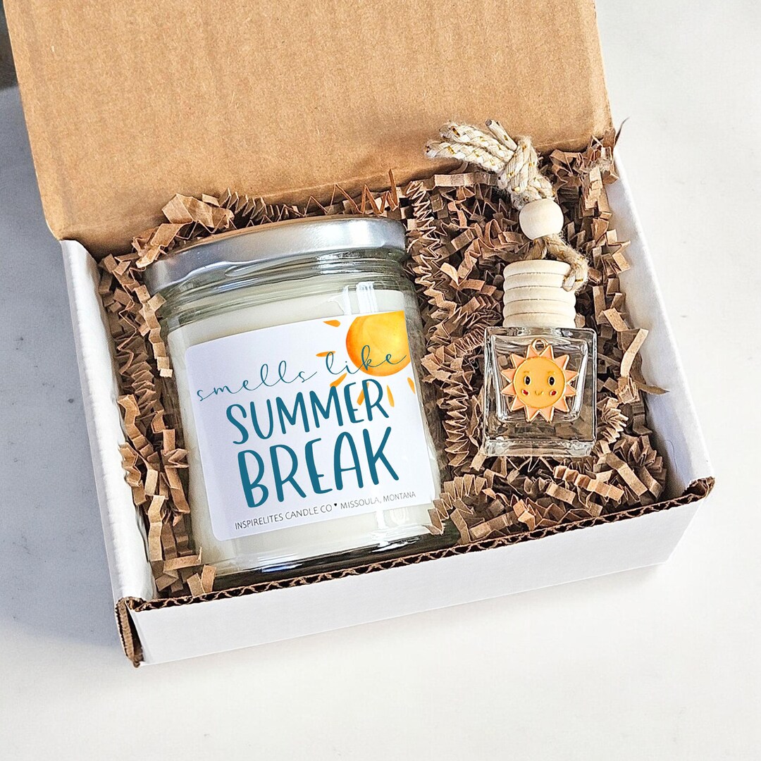 Smells Like Summer Break, Summer Vacation Gift for Teacher, Teacher ...