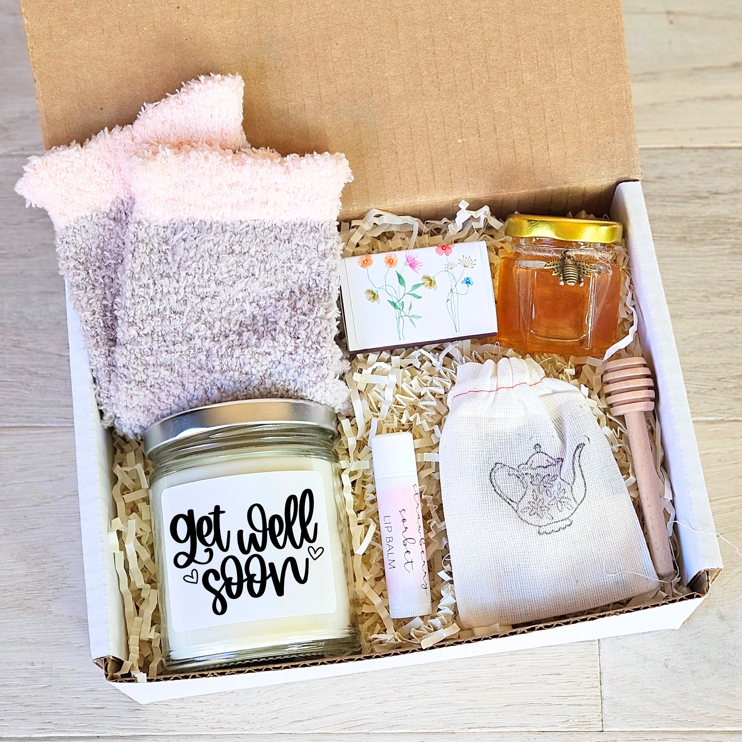 Get Well Soon Gift Box, Cancer Care Package, Chemo Care Package