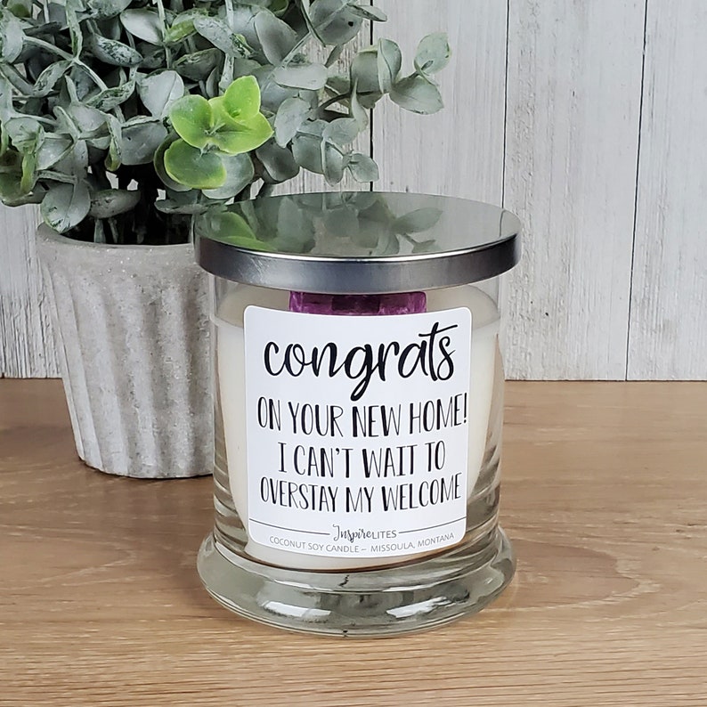Housewarming Gift Funny New Home Gift New Home Candle Gift Etsy