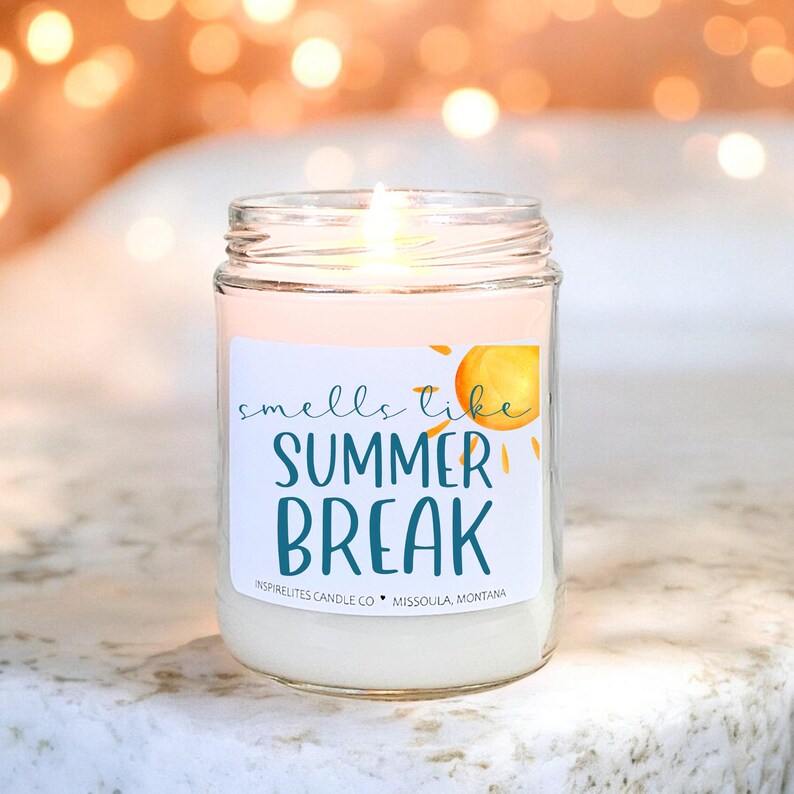 Smells Like Summer Break Gift Box for Teacher, Last Day of School Gift ...