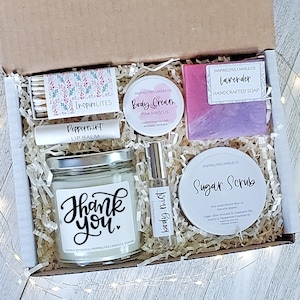 Thank You Spa Gift Box For Her, Teacher Gifts, Appreciation Gifts For Women, Gift For Real Estate Client, Employee Appreciation Gift