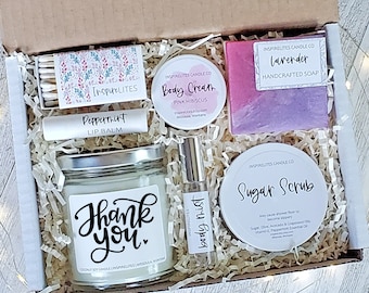 Thank You Spa Gift Box For Her, Appreciation Gifts