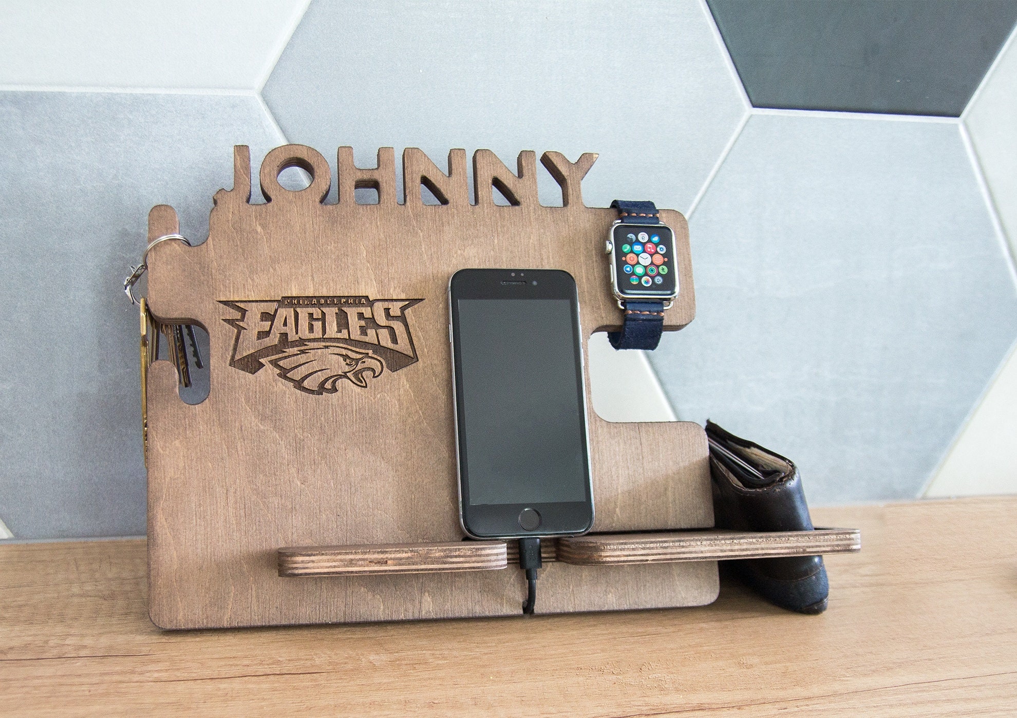 Philadelphia Eagles Football Fans Gift. Personalized Handmade  Etsy