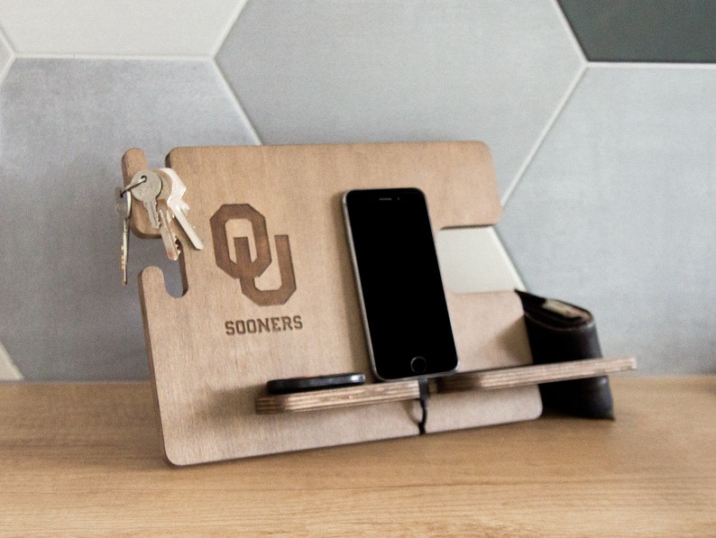 Notre Dame personalized gift. Graduation gift. Wooden docking Etsy