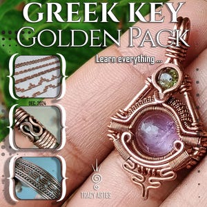 Tracy Artes - Greek key Golden Pack