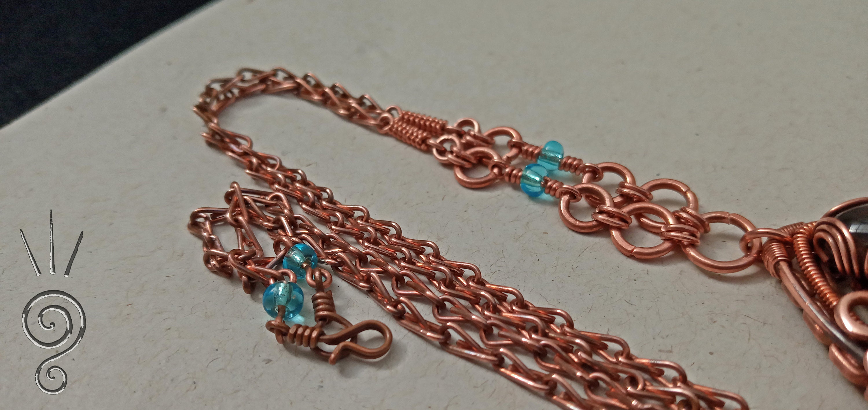 Handmade Chain Tutorial - Tracy Artes - Hand Made - Wire Wrapped - Etsy
