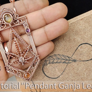 Tutorial - Pendant Ganja Leaf