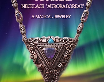 Aurora Borealis Necklace - Tutorial Tracy Artes