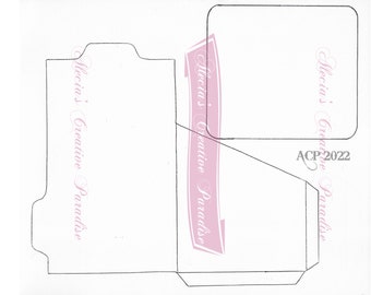 DIGITAL Templates Fold over pockets and tags! Use for decorating Junk Journal pages! Print onto pretty papers!