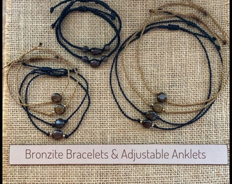 Bronzite Bracelets & Anklets