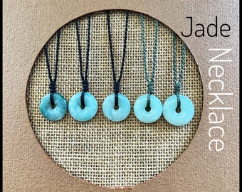 Jade Donut Necklaces
