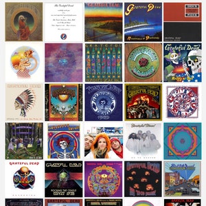 Grateful Dead Ultimate Fan Blanket- Custom Blanket für deinen Lieblings Deadhead- personalisiere mit deinen Lieblingsalben- Dead & Company