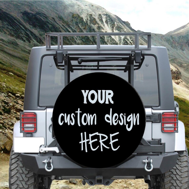 Custom Spare Tire Cover with Camera Hole Custom Jeep Spare Etsy