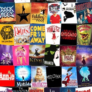 Custom Broadway Musical Theater Fan Blanket- Customize With Favorite ...