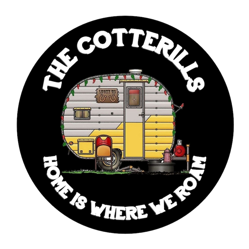 Personalized Custom Design RV Tire Cover Custom Personalized Etsy
