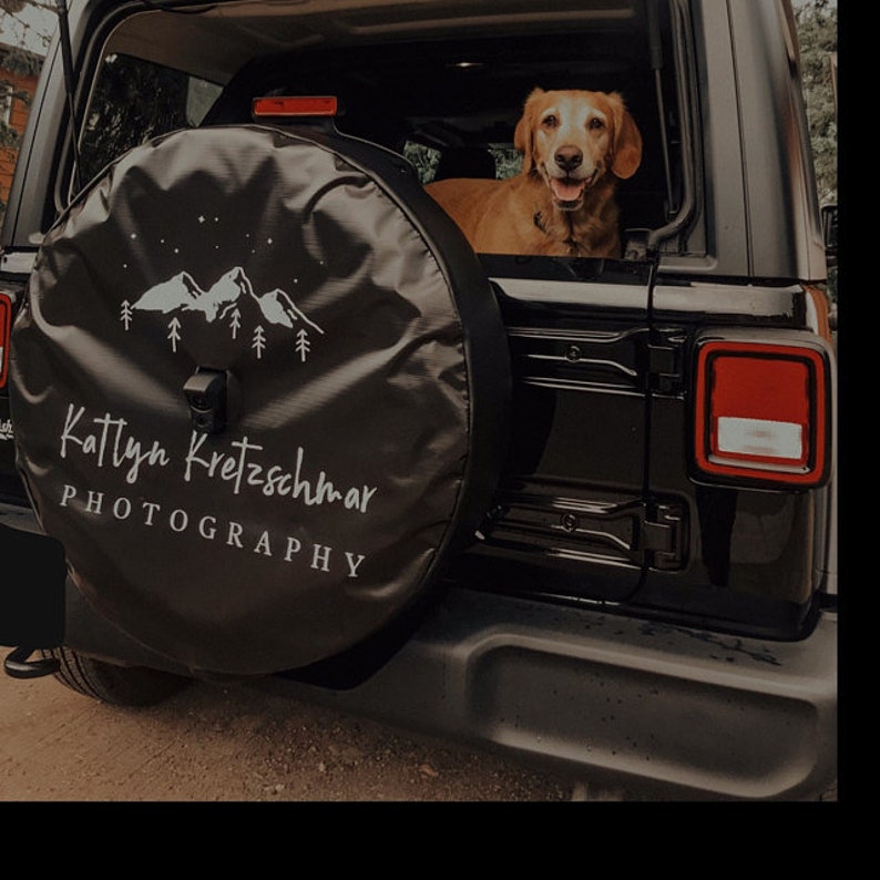 Custom Spare Tire Cover with Camera Hole Custom Jeep Spare Etsy