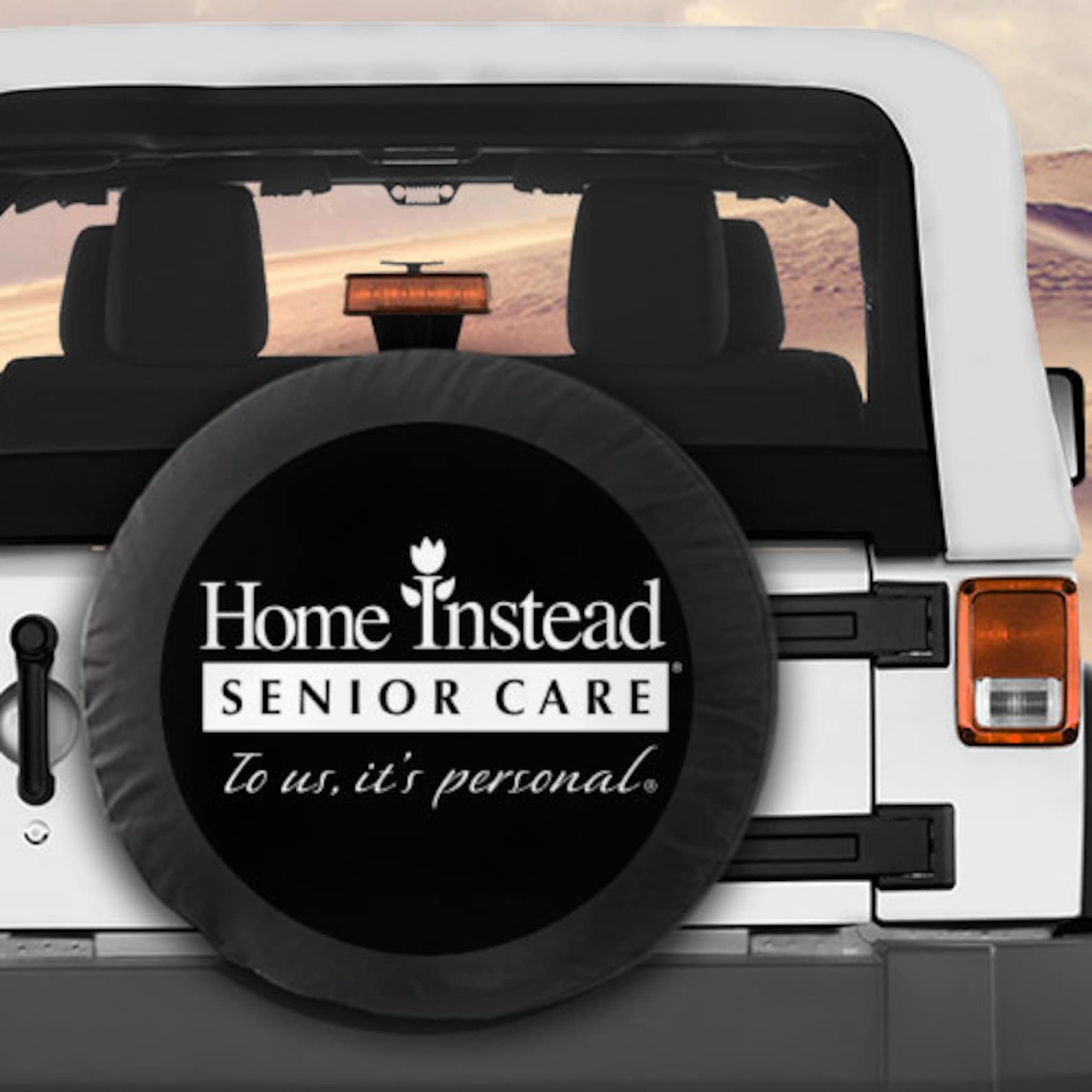 Logo Spare Tire Cover Custom Jeep Spare Tire Cover Your Logo Etsy