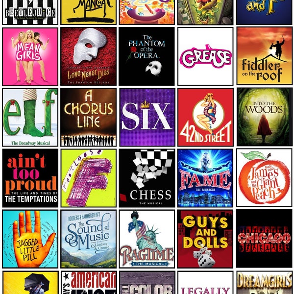 Broadway Musical - Etsy