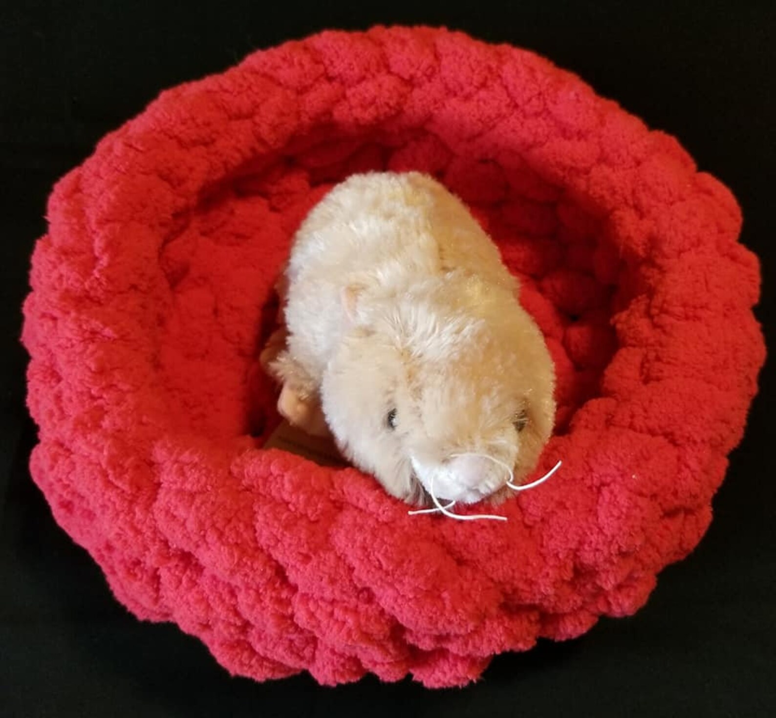 Crocheted Pet Bed Guinea Pig Bed Hamster Bed Rat Bed Etsy UK