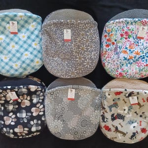 MEDIUM Pet-Nest--6 Fabric Patterns AVAILABLE--  Dog Bed - Cat Bed - Ferret Bed - Burrow Bed - Pet Bed - Animal Bed - Cozy Pet Bed