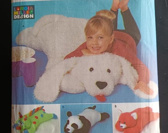 childrens animal floor pillows