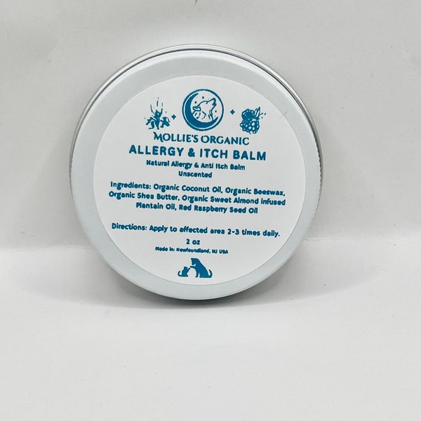 Allergy and Itch balm, spray, gel for Cats and Dogs, Pet Allergy itch relief, Hot Spot, Burn, Rash, allergy, Yeast, paw, wounds, itching