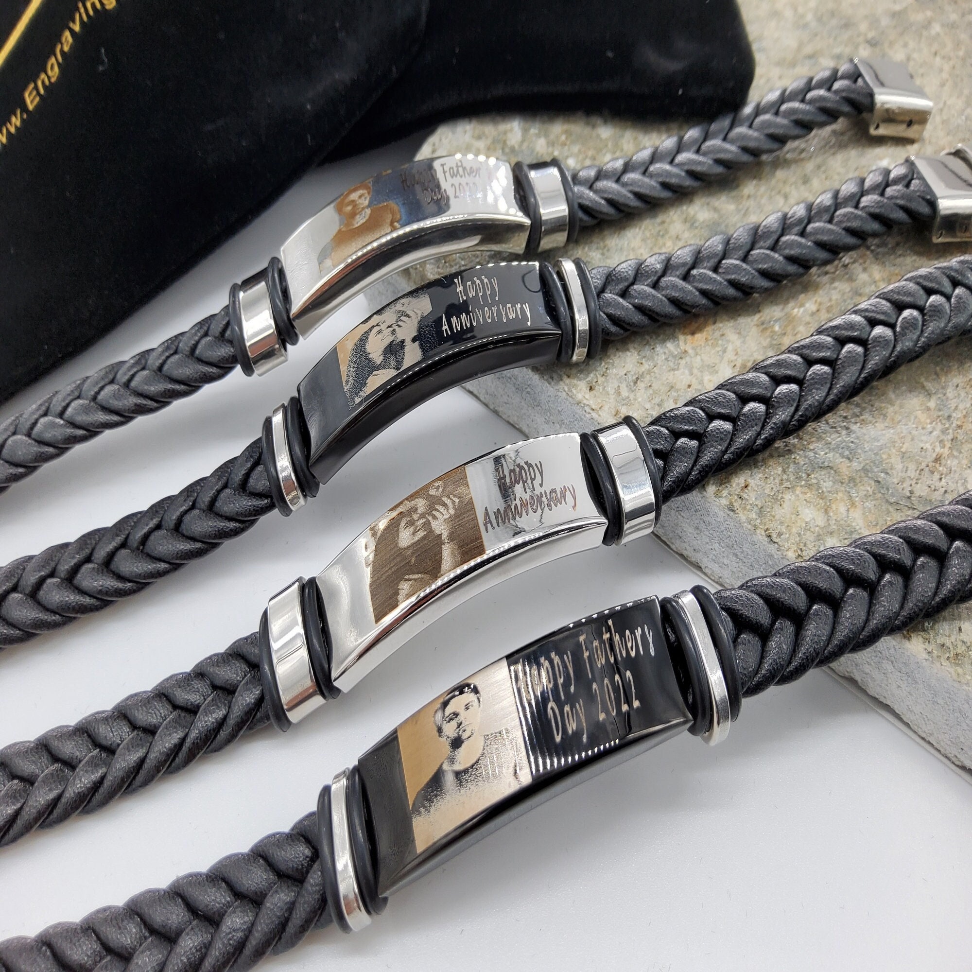 Lederarmband Retro Pailletten Reflektierende Armbänder Gestreiftes Mesh  Diamantschmuck Mehrfarbiges Armband Kinder Weiß Grau