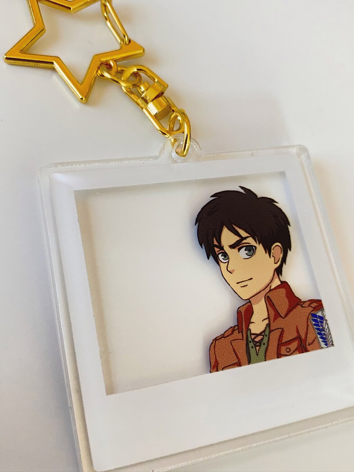 levi attack on titan keychain