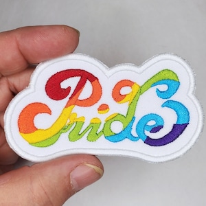 Naszywka do prasowania Pride Rainbow - Naszywka na plecak - Haft - Naszywka do prasowania Rainbow - Naszywka na czapkę