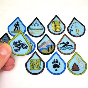 First Aid Merit Badge Embroidered Iron on Patch 2.4 
