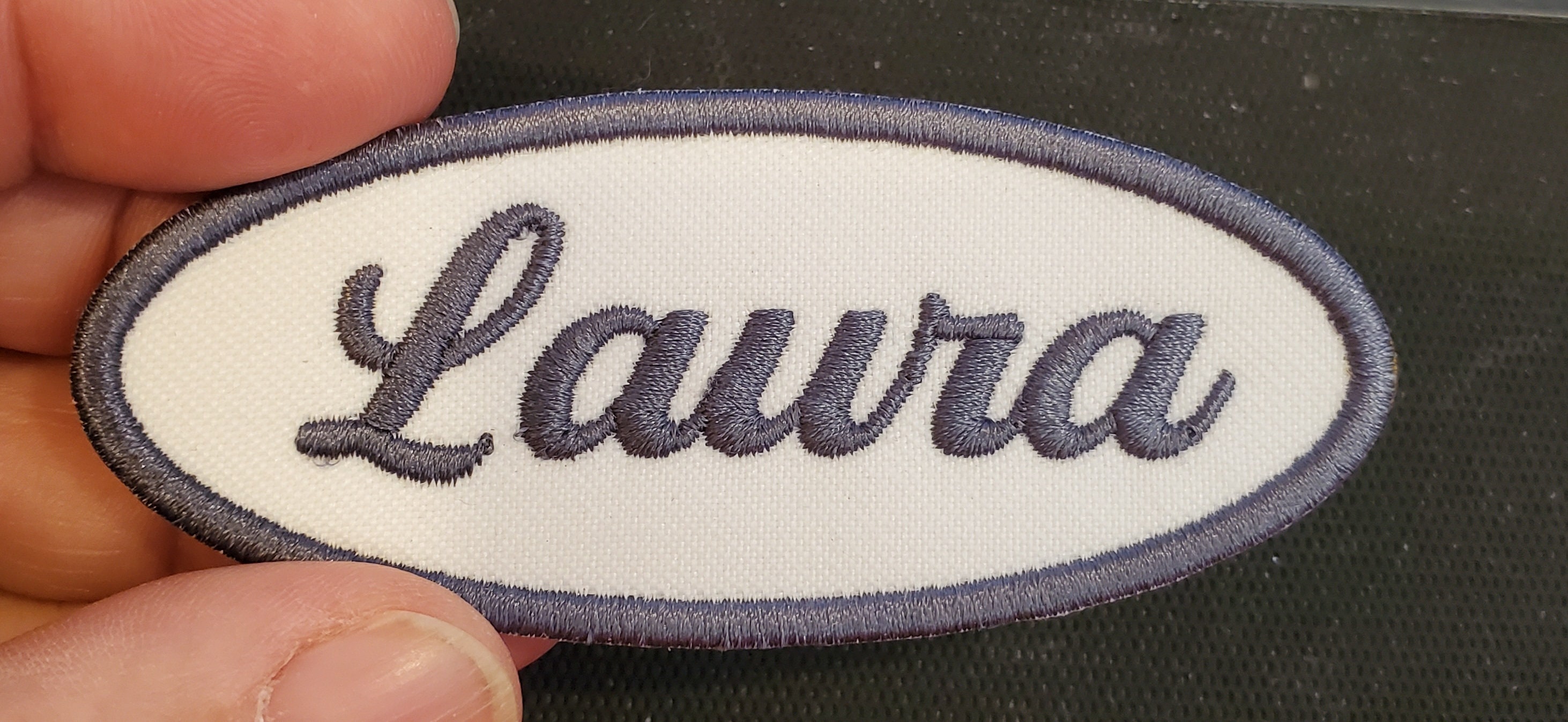 LOVE IT** Custom Name patch Iron on / Sew on Patch, Fast Shipping