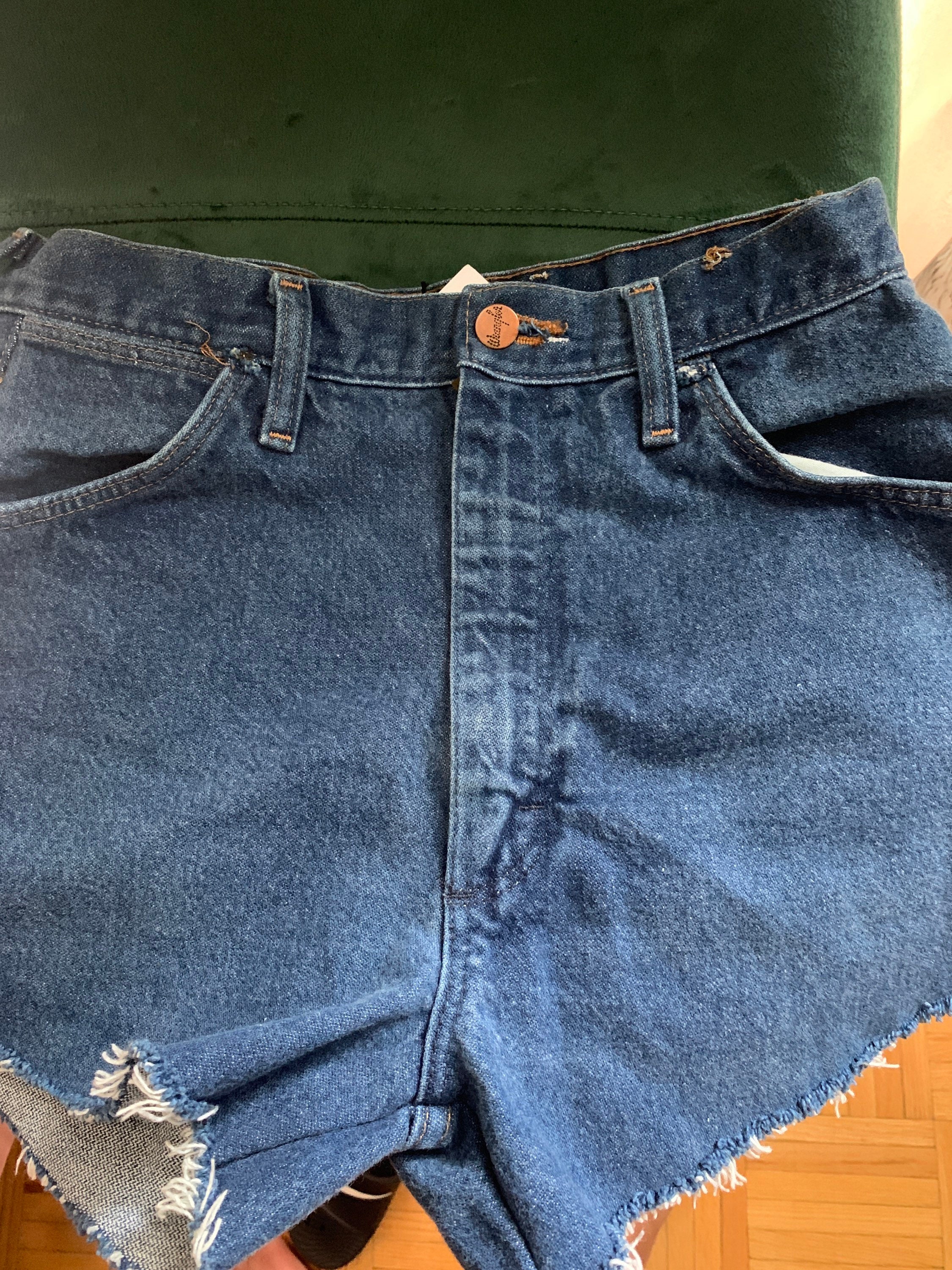 Wrangler denim shorts Etsy