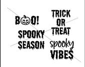 Fall/Halloween SVG: Cricut Craft Digital Download