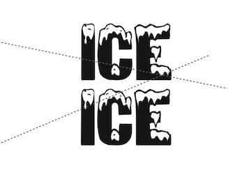 Eis SVG und PDF Download: Craft Designs