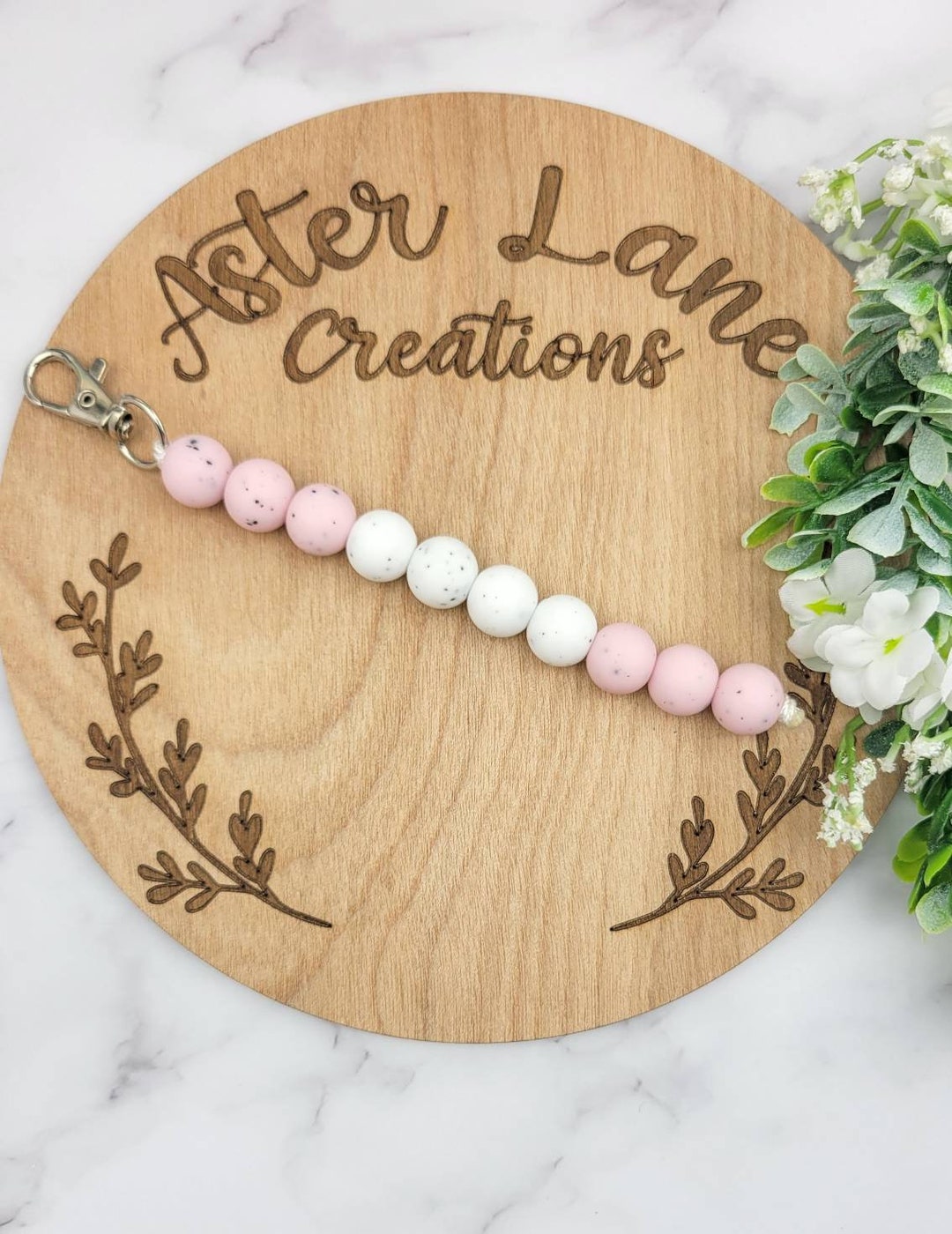 Cervical Dilation Beads, Labor and Delivery Nurse Gift, OB Badge Reel