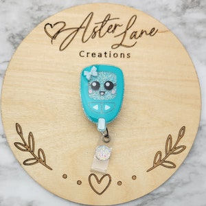 Glucose Meter Badge Reel, Endocrinologist Gift, Diabetic Badge Reel, Diabetes Awareness Gift, Nurse Badge Reel, Endocrinologist badge reel