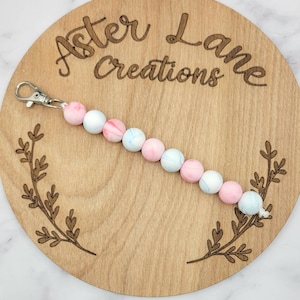Cervical Dilation Beads, Labor and Delivery Nurse Gift, OB Badge Reel Accessories, Labor Nurse Badge Reel Accessories, Dilation Visual, swir