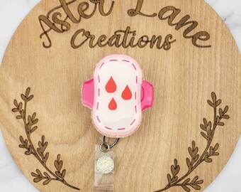 Menstrual Pad Badge Reel, OBGYN Badge Reel, Badge Reel, Women's Badge Reel, Postpartum Nurse Badge Reel, Labor Nurse Badge Reel, Sex Ed
