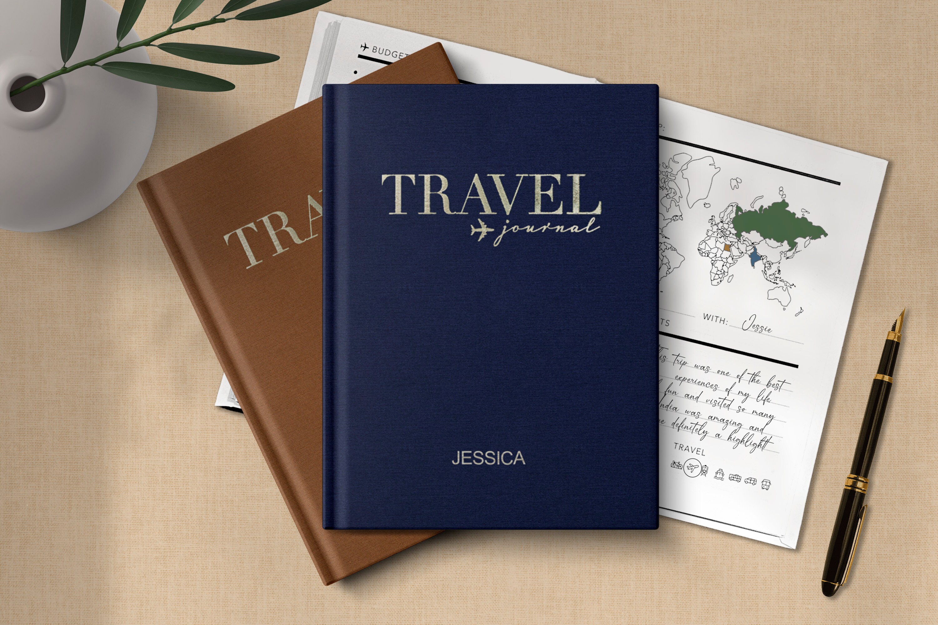 Travels And Experiences Notebook