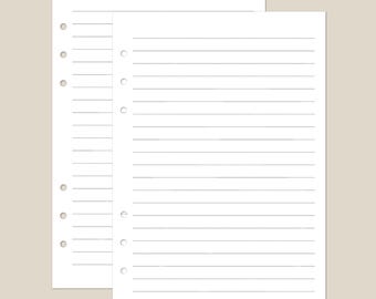 Wkład do dziennika podróży w formacie A5 [100 stron] Wkład do planera Wkład do organizera Scrapbooking