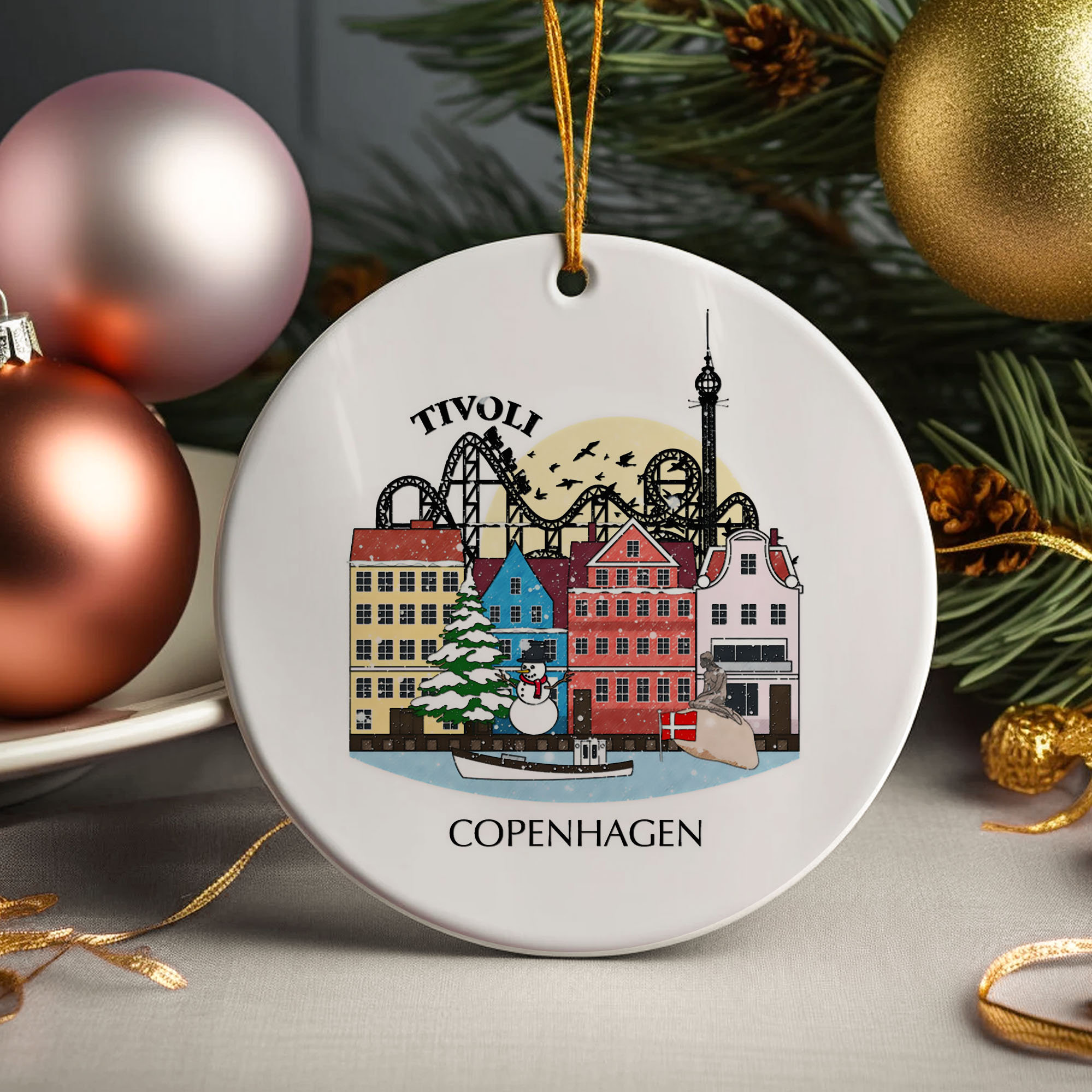 Copenhagen Ornaments - Etsy