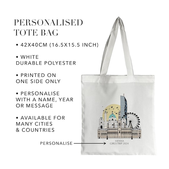 Vienna Personalised Tote Bag Reusable Eco Bag Shoulder Bag City Bag Souvenir Bag Illustrated Bag - Etsy Vienna Personalised Tote Bag Reusable Eco Bag Shoulder Bag City Bag Souvenir Bag Illustrated Bag - Etsy