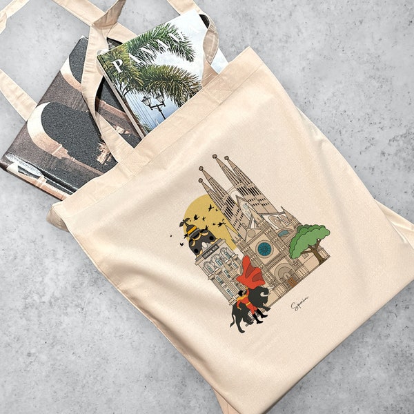 Spanish Reusable Bag Etsy