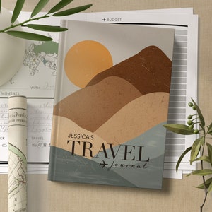 World Travel Journal Travel Book Travel Keepsake Travel Journal Unique  Travel Gift Travel Souvenir travel Diary-travel Lover Gift 