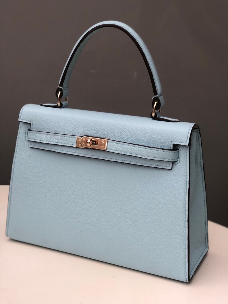 blue kelly bag