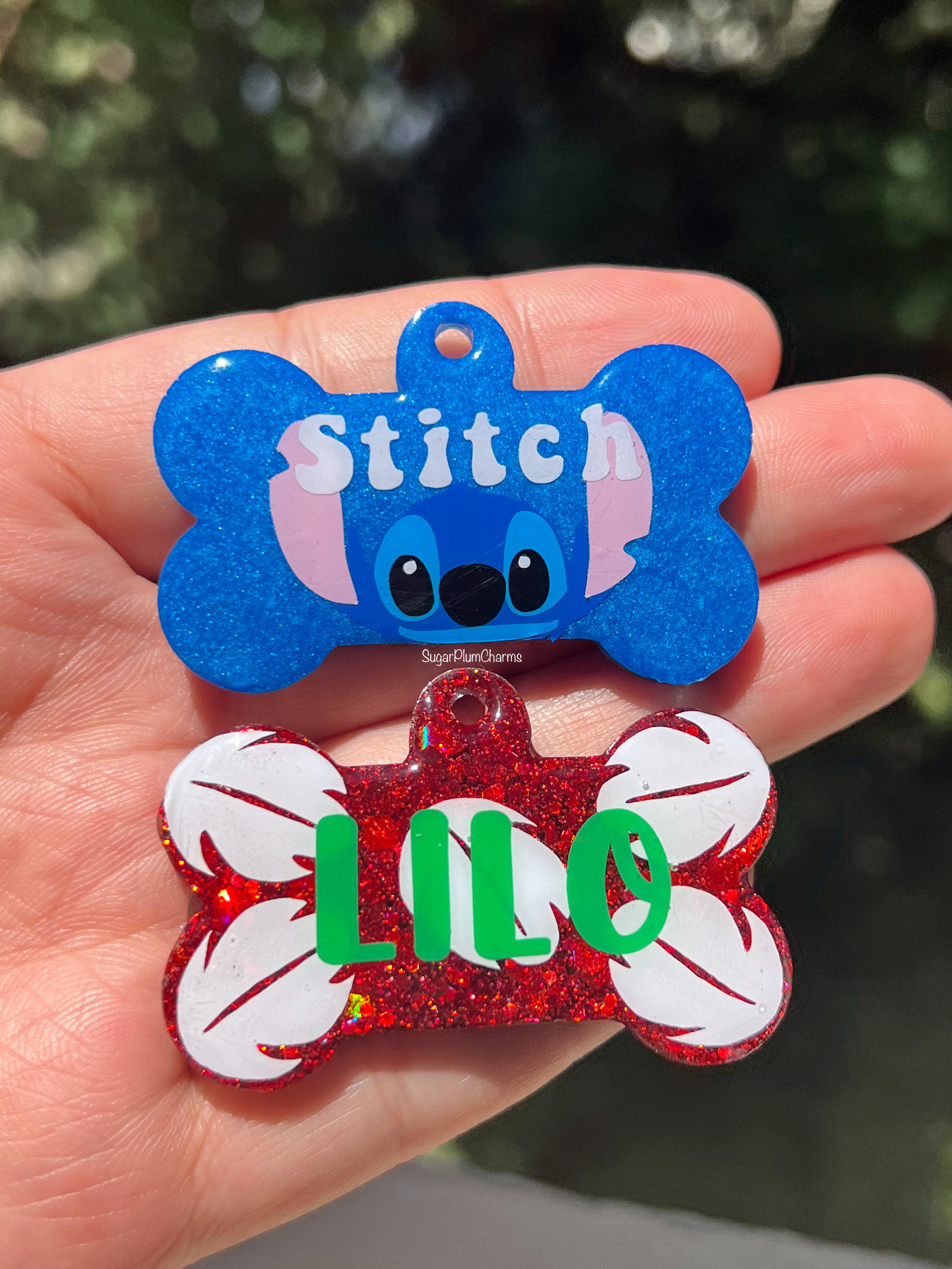 Lilo and stitch dog cheap tag